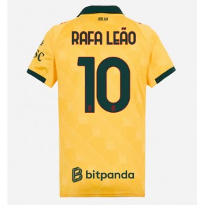Fotbalové Dres AC Milan Rafael Leao #10 Dámské Třetí Oblečení 2025-26 Krátký Rukáv